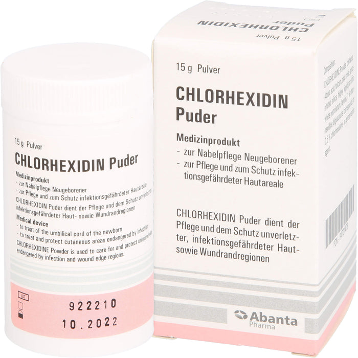 Abanta Pharma Chlorhexidin Puder, 15 g Powder