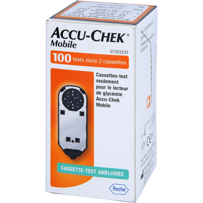 Accu-Check Mobile Diaprax Testkasette, 100 St TES