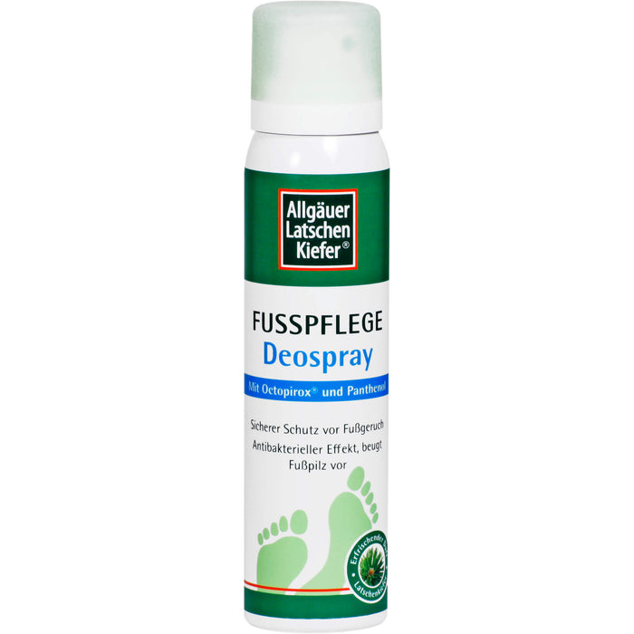 Allgäuer Latschenkiefer Fußpflege Deospray, 100 ml Solution