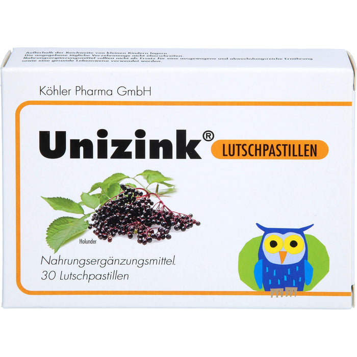 Unizink Lutschpastillen, 30 pcs. Pastilles