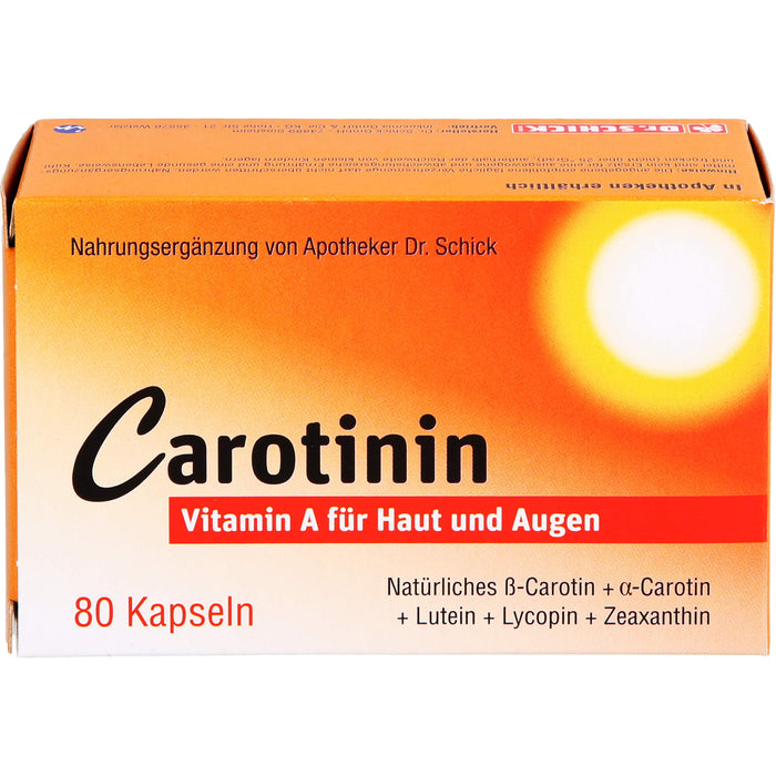 Carotinin Kapseln, 80 pc Capsules