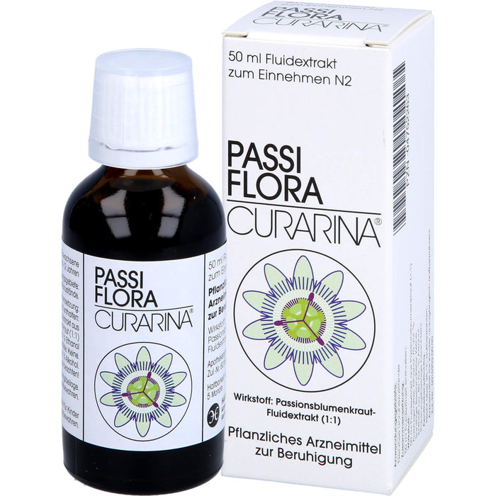 PASSIFLORA CURARINA Fluidextrakt zur Beruhigung, 50 ml Lösung