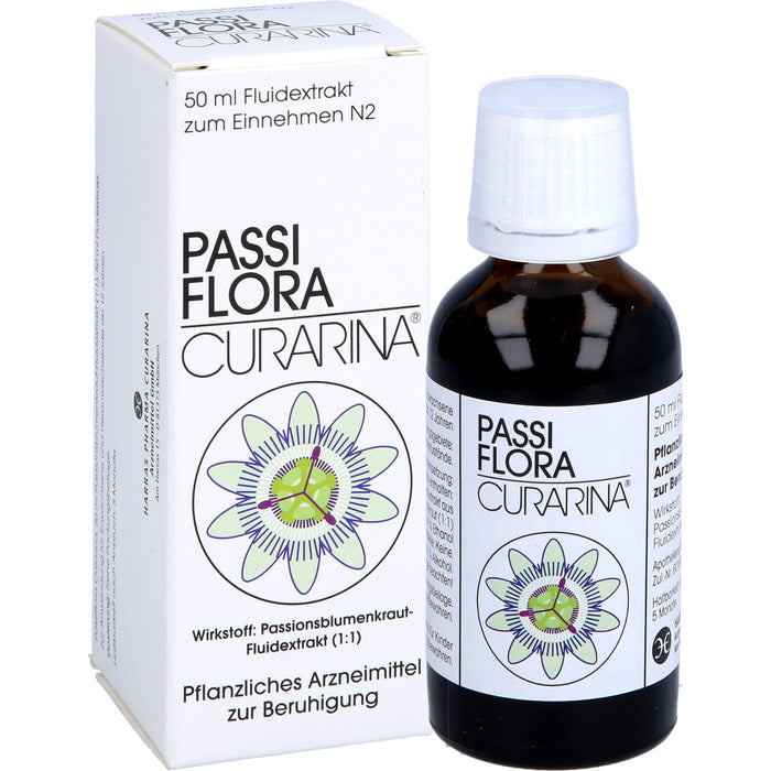 PASSIFLORA CURARINA Fluidextrakt zur Beruhigung, 50 ml Lösung