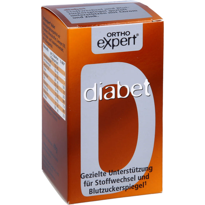 Orthoexpert diabet Tabletten unterstützt gezielt den Stoffwechsel, 60 St. Tabletten