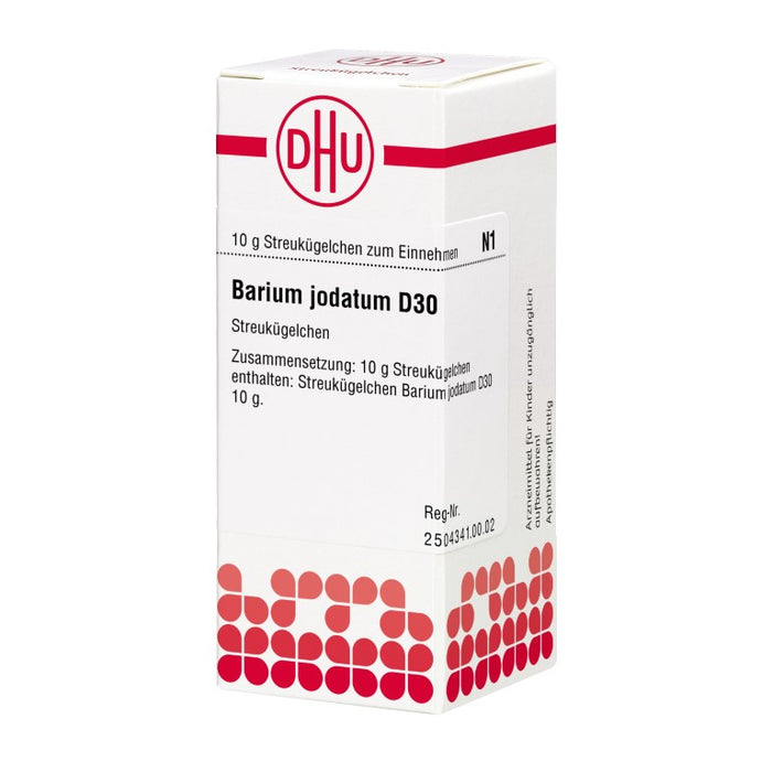 DHU Barium jodatum D30 Streukügelchen, 10 g Globules