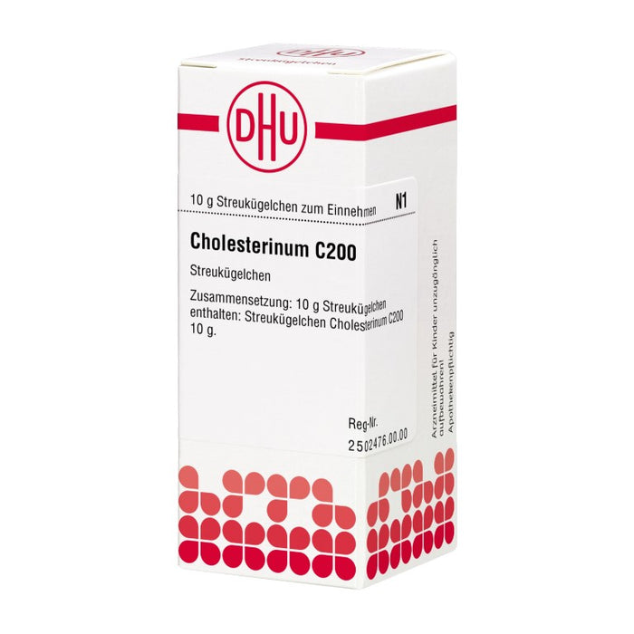 DHU Cholesterinum C200 Streukügelchen, 10 g Globules