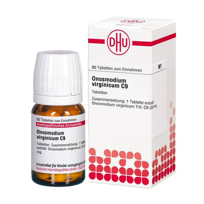 Onosmodium virginicum C9 DHU Tabletten, 80 St. Tabletten