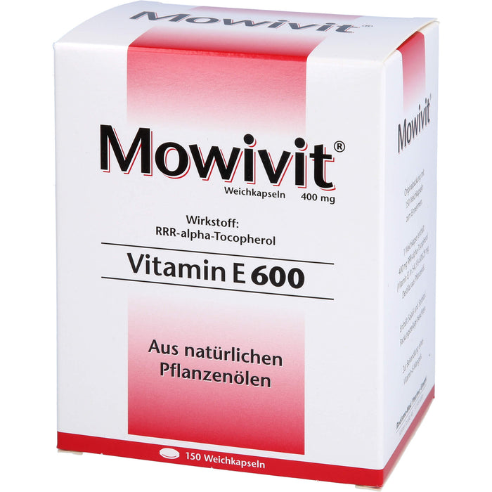 Mowivit Vitamin E 600, Weichkapsel, 150 St KAP