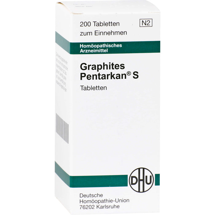 DHU Graphites Pentarkan S Tabletten bei Ekzemen, 200 St. Tabletten