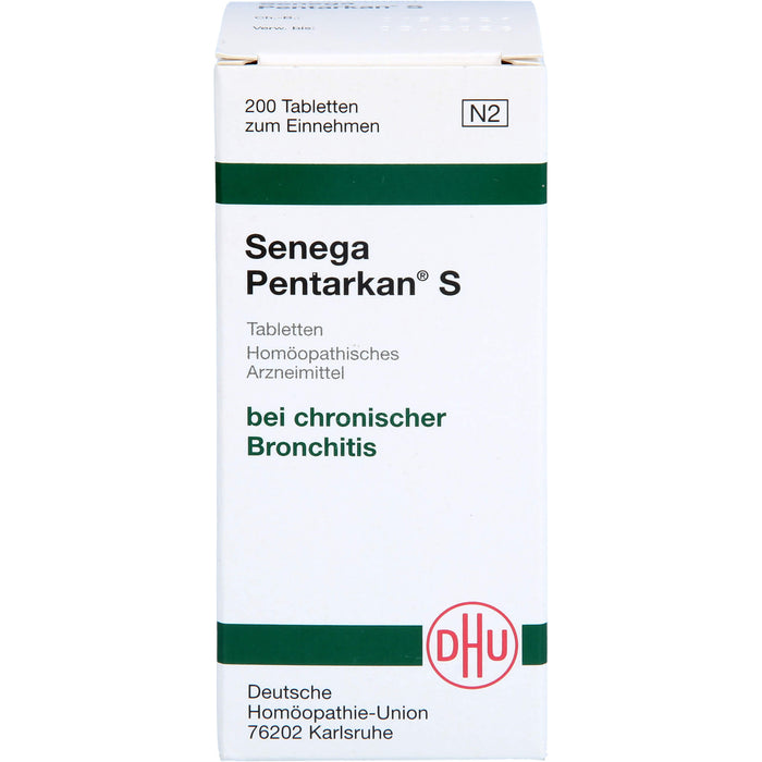 DHU Senega Pentarkan S Tabletten, 200 pc Tablettes