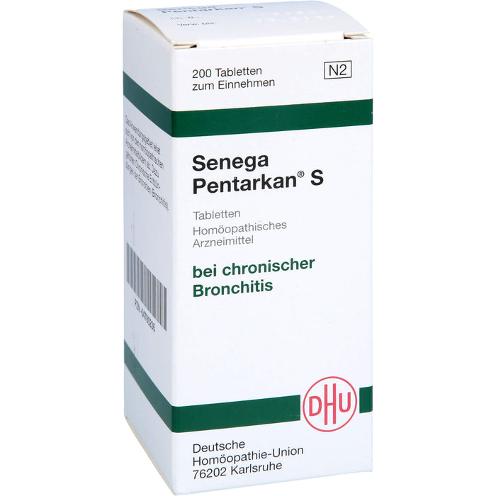 DHU Senega Pentarkan S Tabletten, 200 pc Tablettes