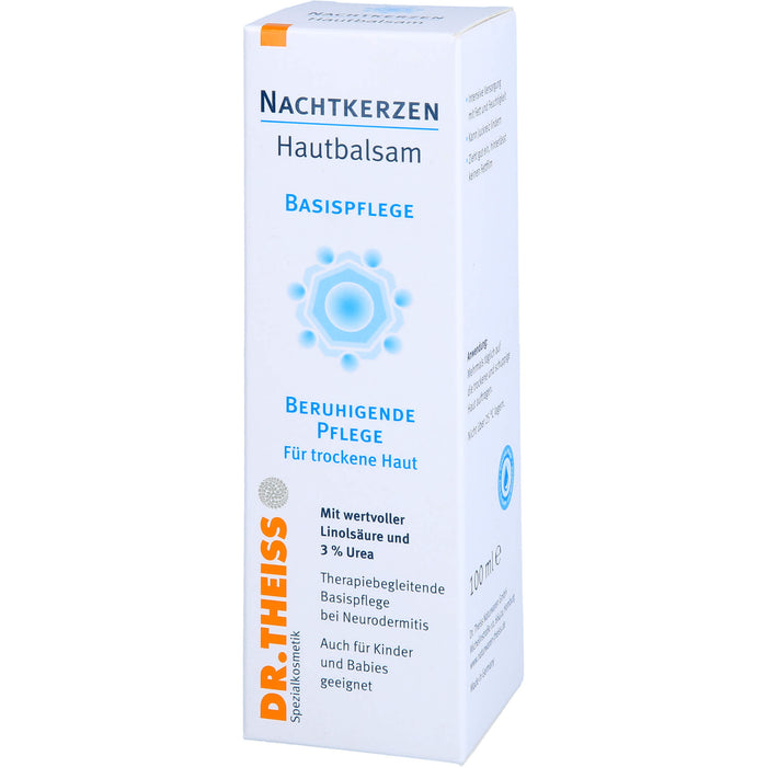 DR.THEISS Nachtkerzen Hautbalsam beruhigende Pflege für trockene Haut, 100 ml Creme