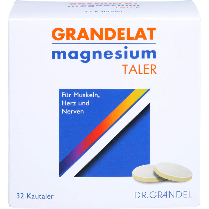 GRANDELAT Magnesium Taler 300 mg, 32 pcs. Tablets