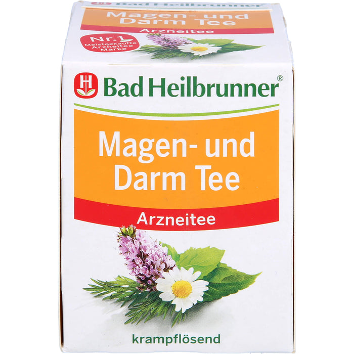 Bad Heilbrunner Magen- und Darm Tee, 8 pcs. Filter bag