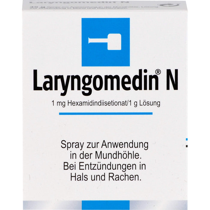 Laryngomedin N Spray bei Entzündungen in Hals und Rachen, 45 g Lösung