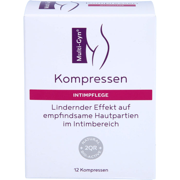 Multi-Gyn Kompressen Intimpflege, 12 pc Compresses