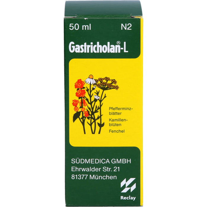 Gastricholan-L Flüssigkeit, 50 ml Solution