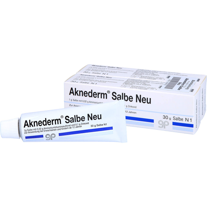 Aknederm Salbe Neu bei Hautunreinheiten, 60 g Onguent