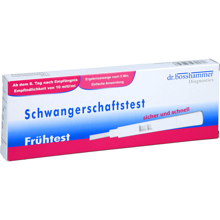 dr.bosshammer Schwangerschaftstest Frühtest, 1 St. Test