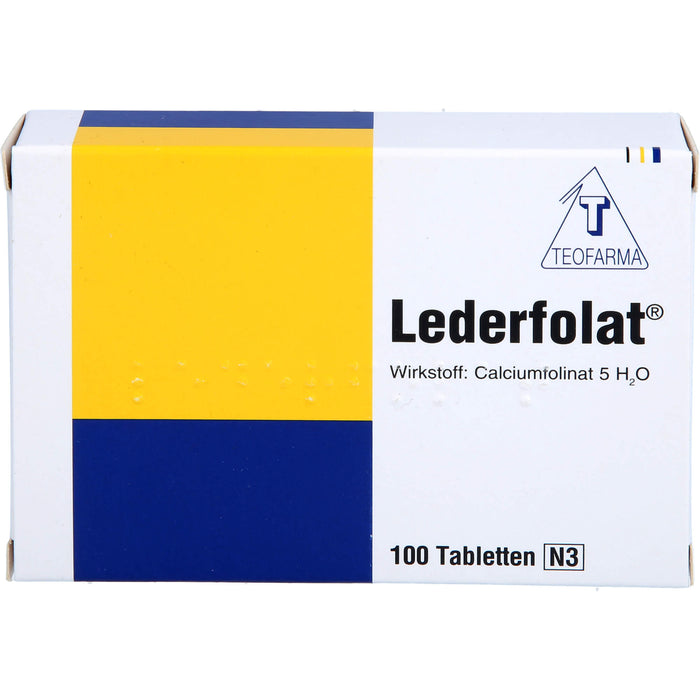 Lederfolat 6,35 mg, Tablette, 100 St. Tabletten