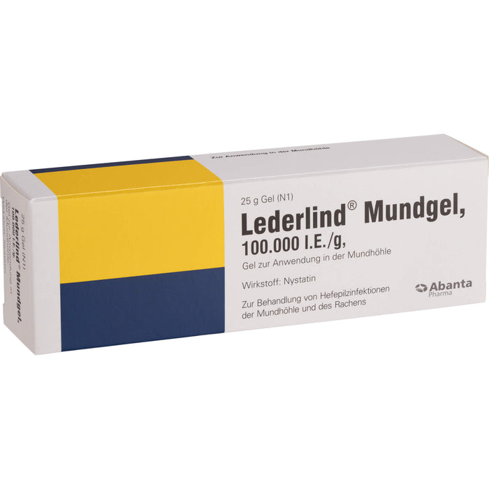 Lederlind Mundgel, 100.000 I. E./g, Gel zur Anwendung in der Mundhöhle, 25 g GEL