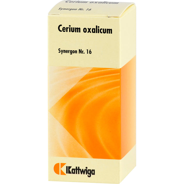 Kattwiga Synergon Nr. 16  Cerium oxalicum Tabletten, 100 pcs. Tablets