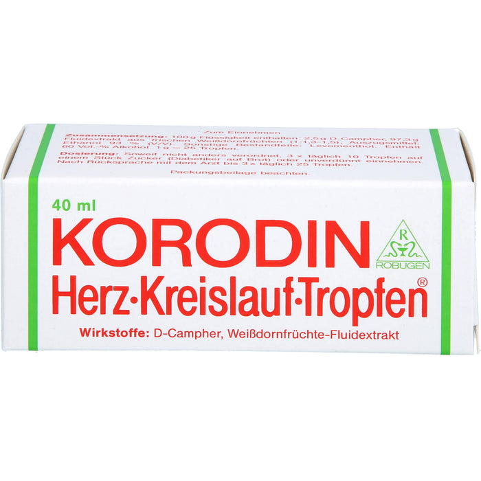 KORODIN Herz-Kreislauf-Tropfen, 40 ml Solution