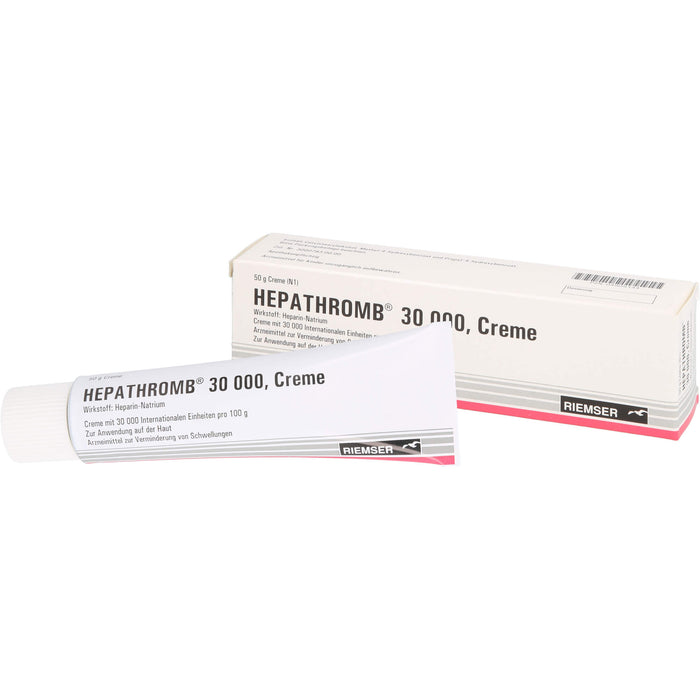 Hepathromb 30 000, Creme, 50 g Cream