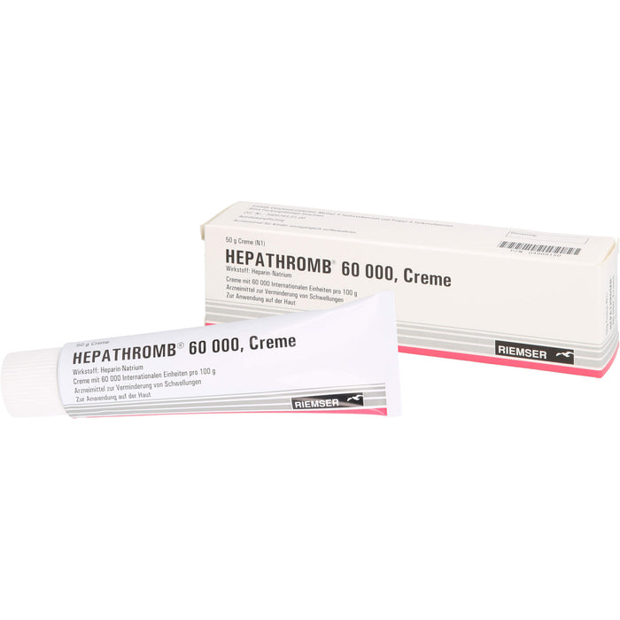 RIEMSER Hepathromb 60000 Creme, 50 g Creme