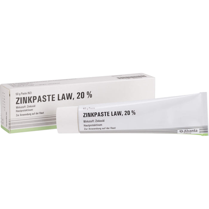 Abanta Pharma Zinkpaste LAW, 20 %, 50 g Cream