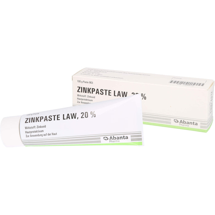 RIEMSER Zinkpaste LAW 20 % Hautprotektivum, 100 g Pâte