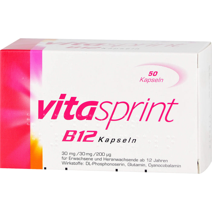 Vitasprint B12 Kapseln, 50 pcs. Capsules