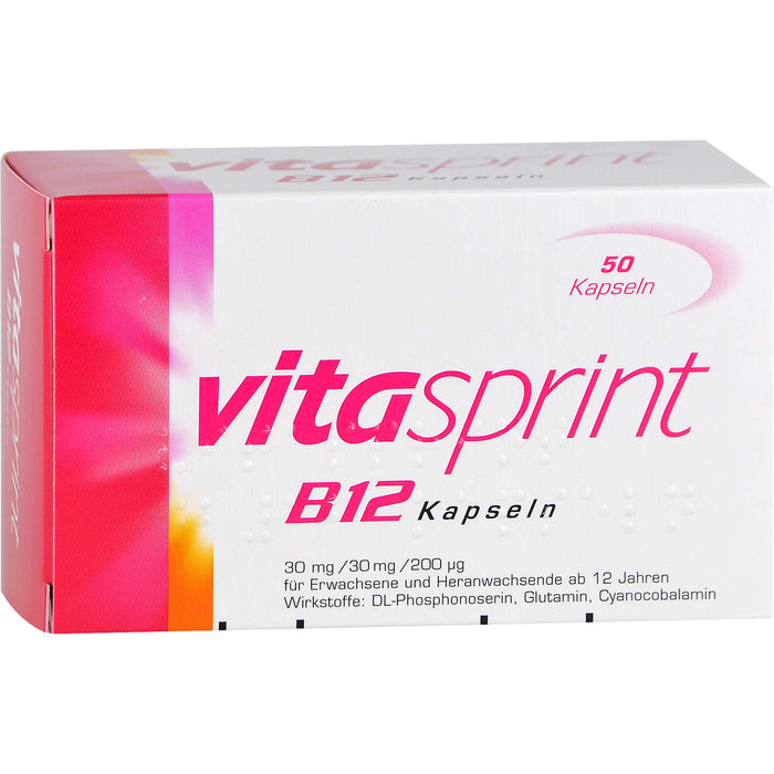 Vitasprint B12 Kapseln, 50 pcs. Capsules