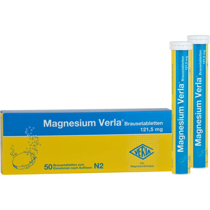 Magnesium Verla 121,5 mg Brausetabletten, 50 St. Tabletten