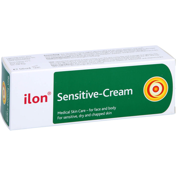 ilon Sensitive-Creme für trockene und rissige Haut, 50 ml Cream