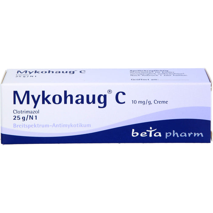 Mykohaug C 10 mg/g, Creme, 25 g Cream