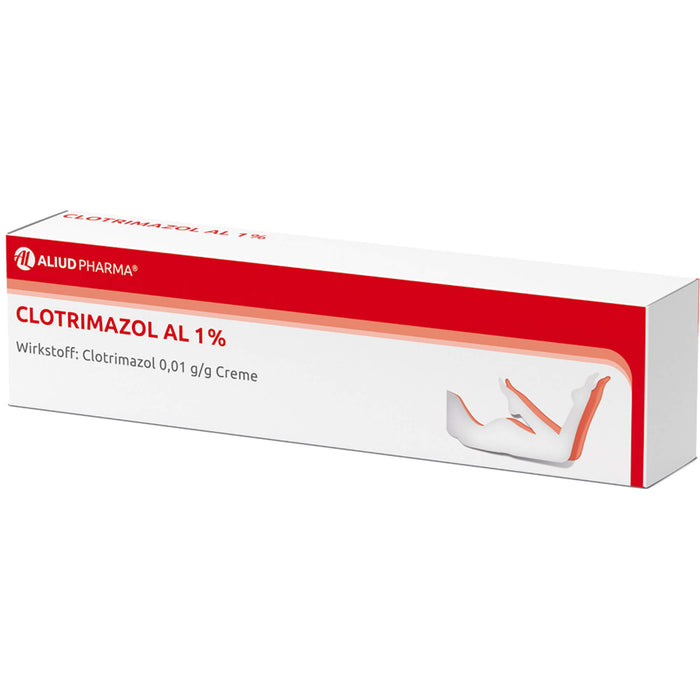 Clotrimazol AL 1 % Creme bei Pilzinfektionen, 20 g Crème