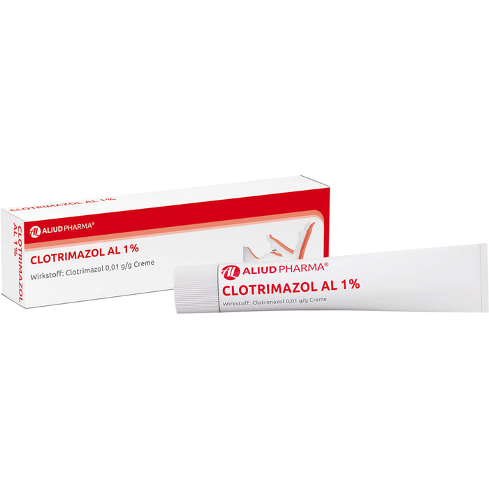 Clotrimazol AL 1 % Creme bei Pilzinfektionen, 50 g Cream