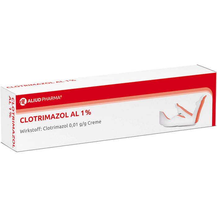 Clotrimazol AL 1 % Creme bei Pilzinfektionen, 50 g Cream