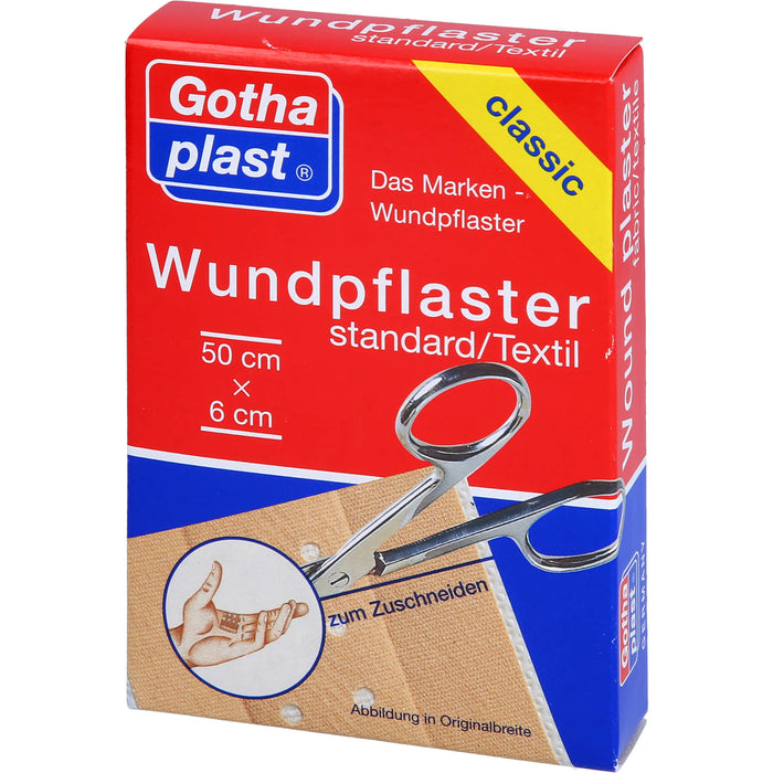 GOTHAPLAST WUNDPFLASTER STANDARD 50CMX6CM, 1 St PFL