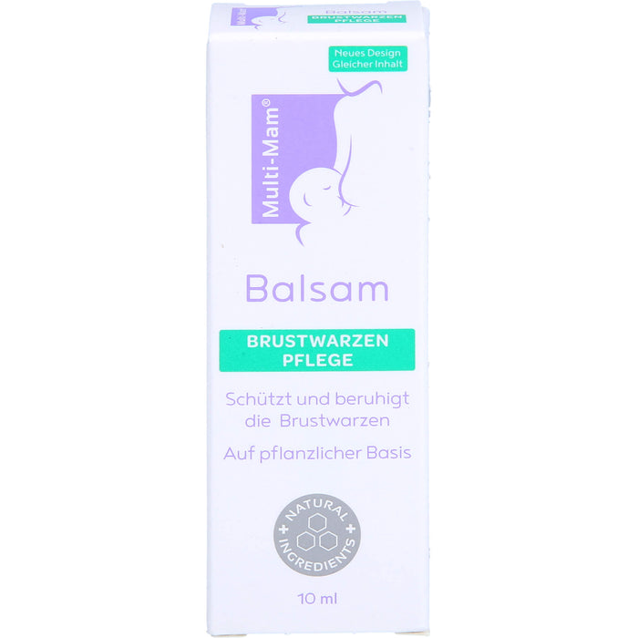 Multi-Mam Balsam zur intensiven Pflege besonders empfindlicher und irritierter Brustwarzen, 10 ml Balm