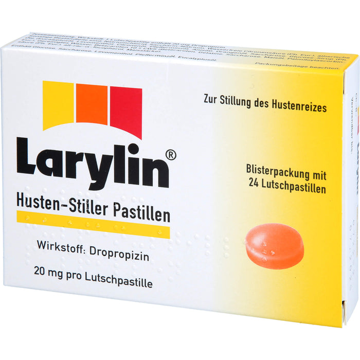 Larylin Husten-Stiller Pastillen, 24 pcs. Tablets