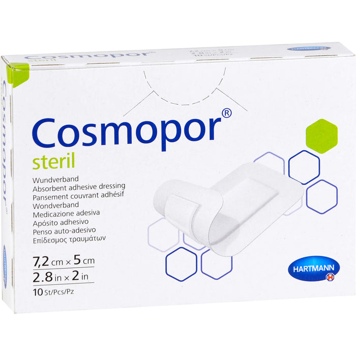 Cosmopor steril 7,2 cm x 5 cm Pflaster, 10 pcs. Patch