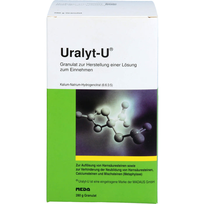 Uralyt-U kohlpharma Granulat zur Herstellung einer Lösung zum Einnehmen, 280 g GRA