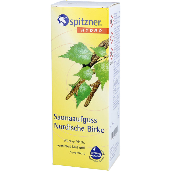 spitzner Hydro Saunaaufguss Nordische Birke, 190 ml Konzentrat