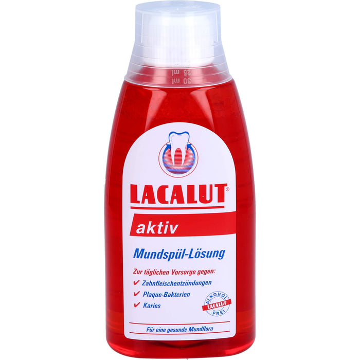 Lacalut aktiv Mundspüllösung, 300 ml Lösung