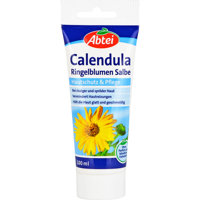 Abtei Calendula Ringelblumen Salbe Hautschutz & Pflege, 100 ml Salbe