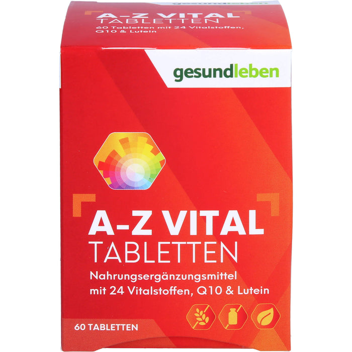 gesund leben A-Z Vital Tabletten, 60 St TAB