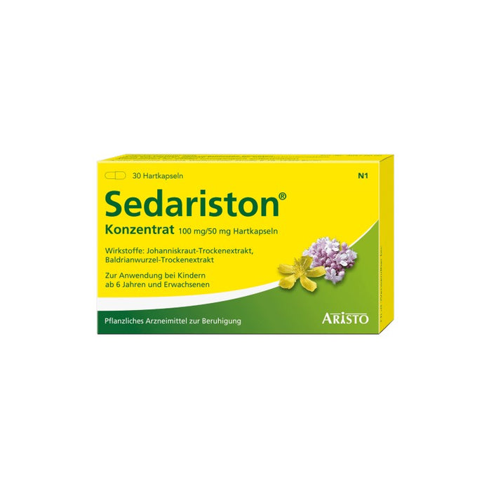 Sedariston Konzentrat Hartkapseln zur Beruhigung, 30 pcs. Capsules