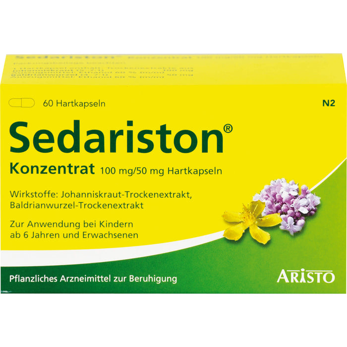 Sedariston Konzentrat, 60 pcs. Capsules